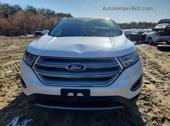 2FMPK4J89JBC17840 2018 FORD EDGE White Front view