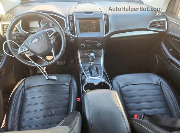 2FMPK4J89JBC17840 2018 FORD EDGE White Dashboard view