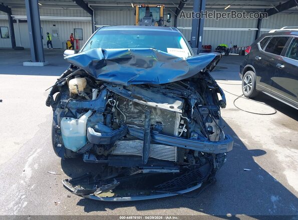 2FMPK4J90JBC22515 2018 FORD EDGE Синий Вид задней части салона