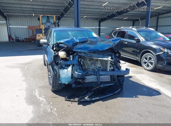 2FMPK4J90JBC22515 2018 FORD EDGE Синий Вид спереди