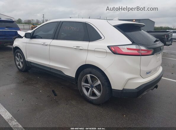 2FMPK4J90KBB78081 2019 FORD EDGE White Trasero izquierdo