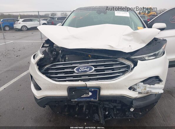 2FMPK4J90KBB78081 2019 FORD EDGE White Vista frontal