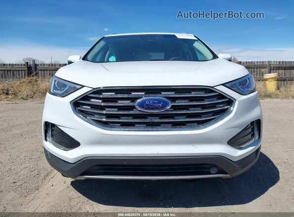 2FMPK4J90KBC66077 2019 FORD EDGE White Սալոնի հետևի տեսք