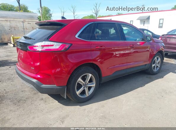 2FMPK4J90MBA48983 2021 FORD EDGE Red Tył prawy