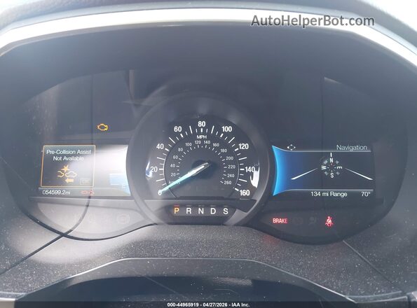 2FMPK4J90MBA48983 2021 FORD EDGE Red Widok tylnych siedzeń