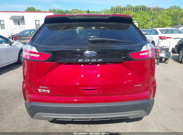 2FMPK4J90MBA48983 2021 FORD EDGE Red 