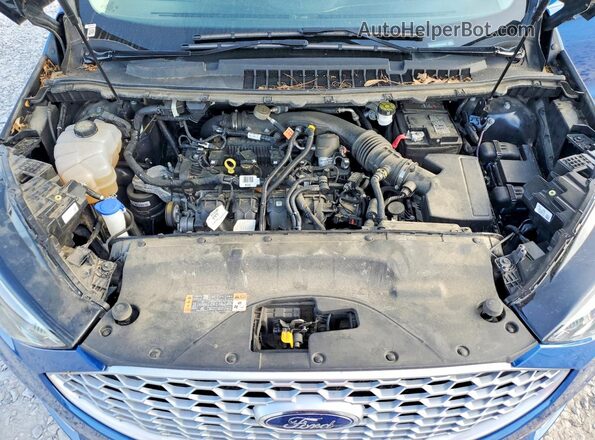 2FMPK4J90PBA39026 2023 FORD EDGE Blue ძრავის განყოფილების ხედი