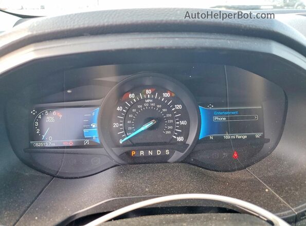 2FMPK4J90PBA39026 2023 FORD EDGE Blue ხელსაწყოთა პანელის ხედი