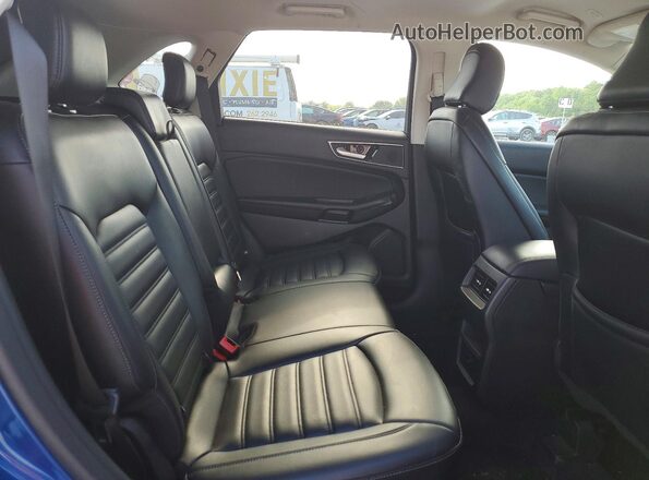 2FMPK4J90PBA39026 2023 FORD EDGE Blue უკანა სალონის ხედი