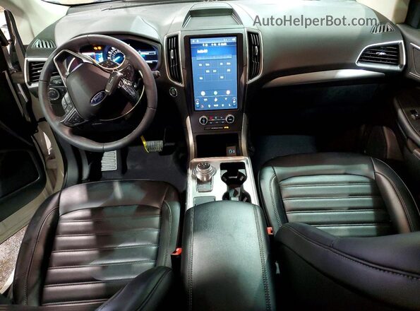 2FMPK4J90RBA10726 2024 FORD EDGE White Вид панелі приладів