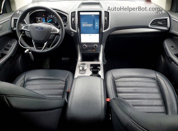 2FMPK4J90RBA48974 2024 FORD EDGE Blue Vista del salpicadero