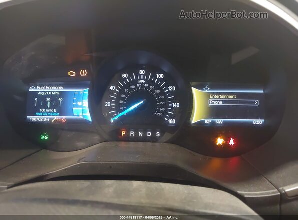 2FMPK4J91GBC05781 2016 FORD EDGE Серый Вид задних сидений