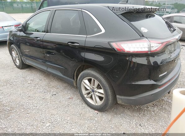 2FMPK4J91GBC10236 2016 FORD EDGE Black უკანა მარცხენა