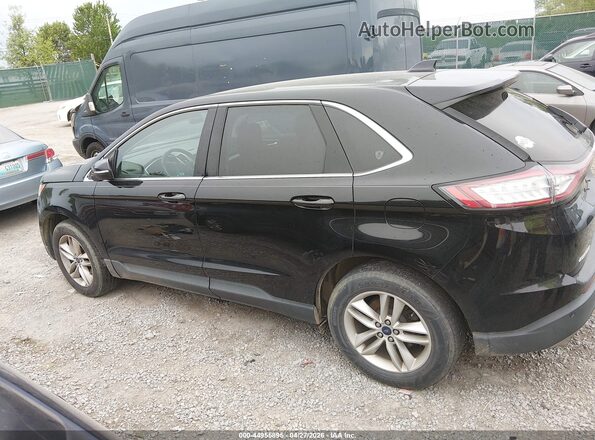 2FMPK4J91GBC10236 2016 FORD EDGE Black სალონის 360-გრადუსიანი ხედი