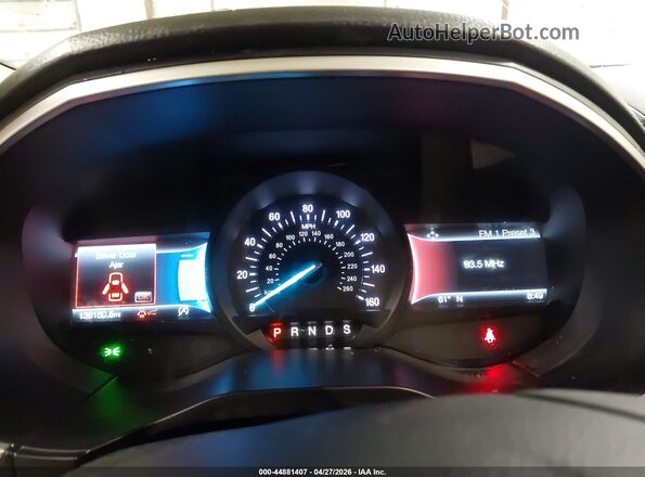 2FMPK4J91KBB42304 2019 FORD EDGE Black Widok tylnych siedzeń