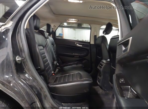 2FMPK4J91KBB42304 2019 FORD EDGE Black Widok naklejki z numerem VIN