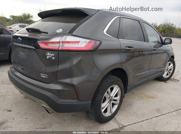2FMPK4J91KBB48748 2019 FORD EDGE Gray Հետևի աջ