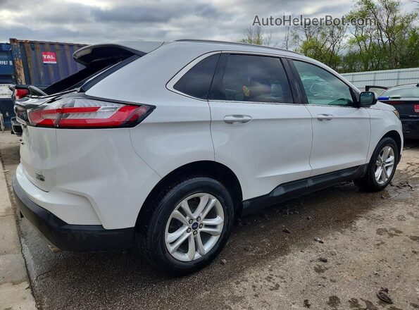 2FMPK4J91KBC00279 2019 FORD EDGE Белый Задняя правая четверть