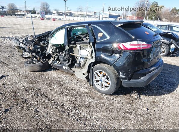 2FMPK4J91MBA49172 2021 FORD EDGE Black უკანა მარცხენა