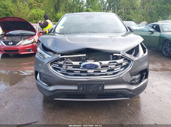 2FMPK4J91NBA91987 2022 FORD EDGE Gray Front view