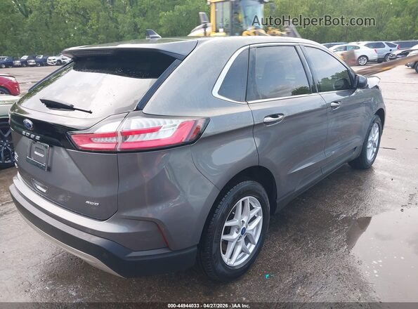 2FMPK4J91NBA91987 2022 FORD EDGE Gray Rear right