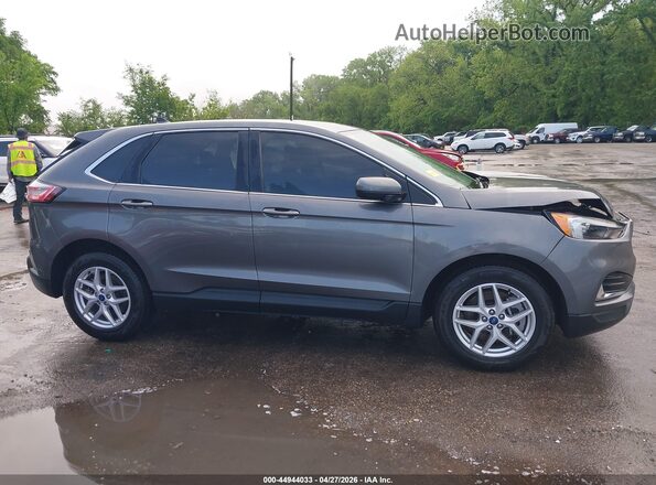 2FMPK4J91NBA91987 2022 FORD EDGE Gray Rear interior view