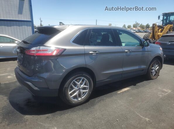 2FMPK4J91NBB05533 2022 FORD EDGE Gray Rear right