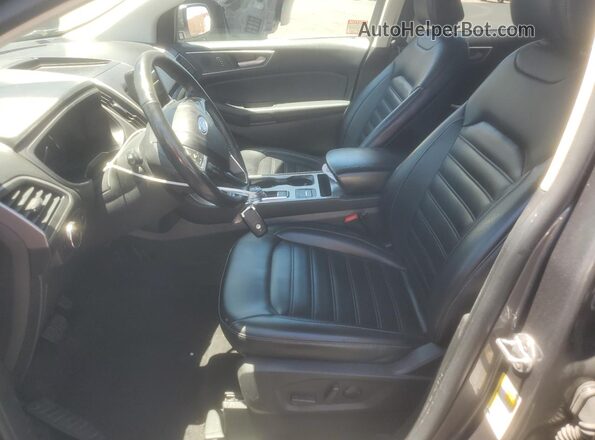 2FMPK4J91NBB05533 2022 FORD EDGE Gray Front interior view