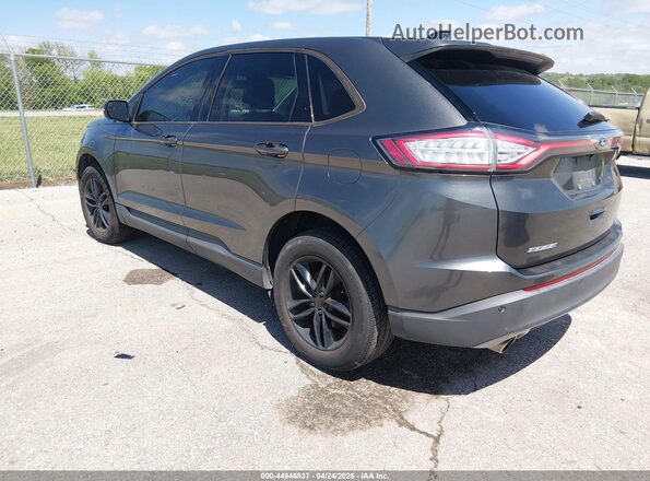 2FMPK4J93GBC00775 2016 FORD EDGE Gray Հետևի ձախ