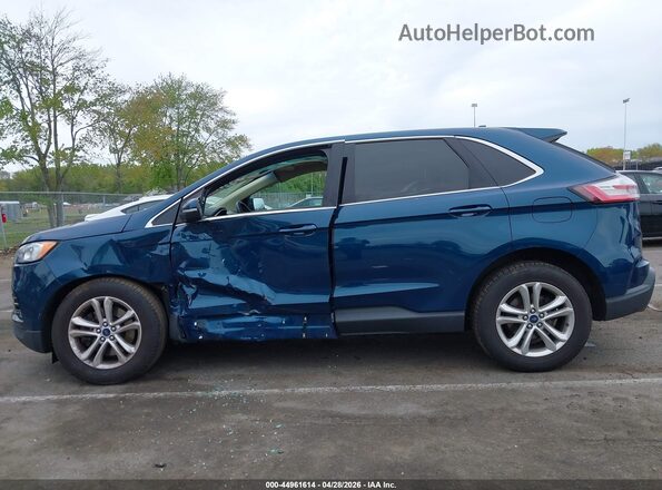 2FMPK4J93LBA38737 2020 FORD EDGE Blue Widok wnętrza 360 stopni