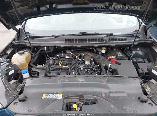 2FMPK4J93LBA38737 2020 FORD EDGE Blue Widok z tyłu