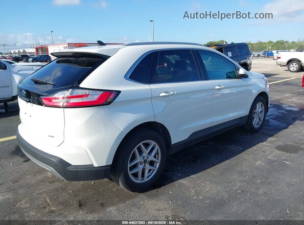 2FMPK4J93RBA57166 2024 FORD EDGE Белый Задняя правая четверть