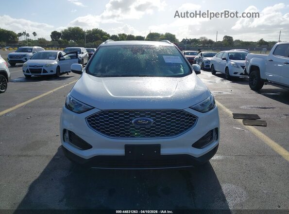 2FMPK4J93RBA57166 2024 FORD EDGE Белый Вид щитка приборов