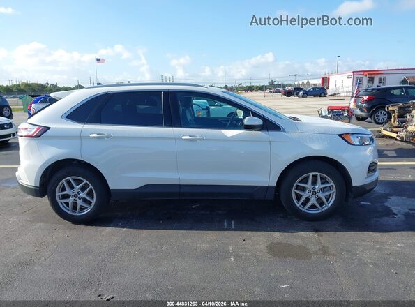 2FMPK4J93RBA57166 2024 FORD EDGE Белый Вид задней части салона