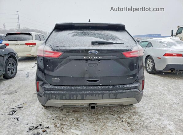 2FMPK4J94MBA33418 2021 FORD EDGE Black უკანა ხედი