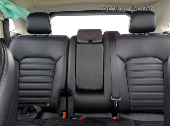 2FMPK4J94MBA33418 2021 FORD EDGE Black უკანა სავარძლების ხედი