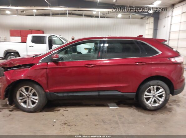 2FMPK4J95JBC06925 2018 FORD EDGE Red 