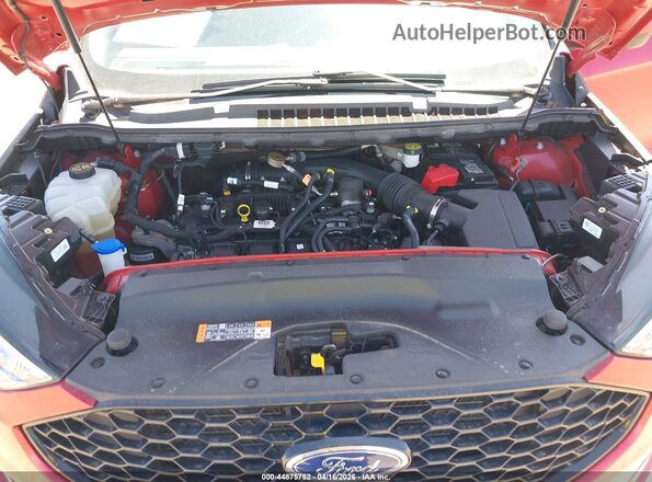 2FMPK4J95NBA42453 2022 FORD EDGE Red Vista trasera