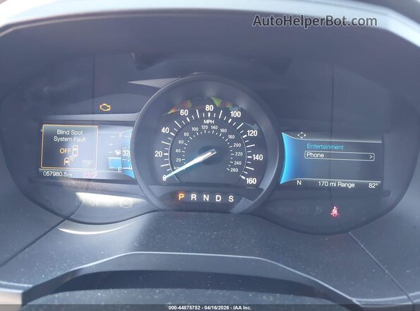 2FMPK4J95NBA42453 2022 FORD EDGE Red Vista de los asientos traseros