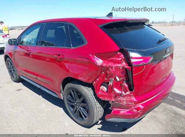 2FMPK4J95NBA42453 2022 FORD EDGE Red Vista frontal