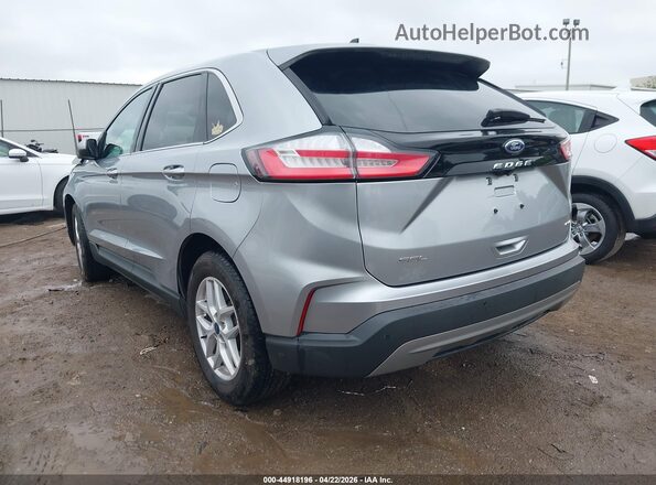 2FMPK4J96MBA09301 2021 FORD EDGE Silver Rear left