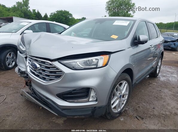 2FMPK4J96MBA09301 2021 FORD EDGE Silver Front left