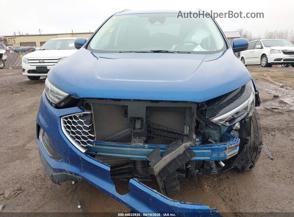 2FMPK4J96RBA26896 2024 FORD EDGE Blue Вид спереду
