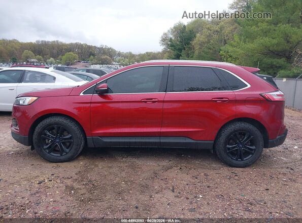 2FMPK4J97KBC67016 2019 FORD EDGE Red Vista interior de 360 grados