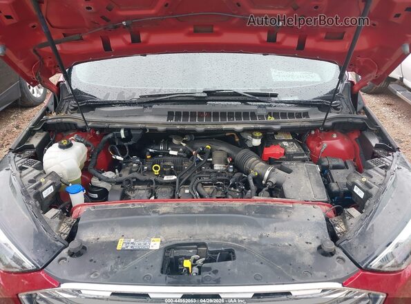 2FMPK4J97KBC67016 2019 FORD EDGE Red Vista trasera