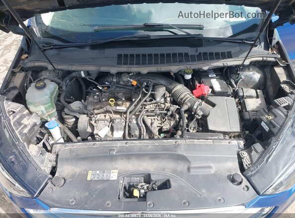 2FMPK4J97LBA44587 2020 FORD EDGE Blue Vista trasera