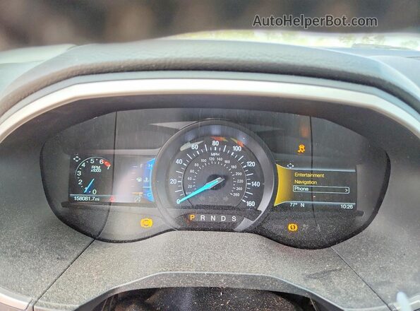 2FMPK4J98LBA41441 2020 FORD EDGE Gray Սարքավորումների վահանակի տեսք