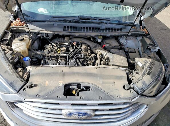 2FMPK4J98MBA21949 2021 FORD EDGE Silver Widok wnętrza z tyłu
