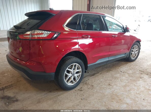 2FMPK4J98RBA38662 2024 FORD EDGE Red უკანა მარჯვენა