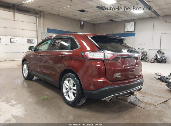 2FMPK4J99GBC48538 2016 FORD EDGE Red Հետևի ձախ
